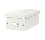 Scatola archivio Click & Store - per DVD - 20,6 x 14,7 x 35,2 cm - bianco - Leitz