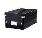 Scatola archivio Click & Store - per DVD - 20,6 x 14,7 x 35,2 cm - nero - Leitz