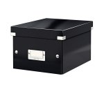 Scatola archivio Click & Store - 22 x 16 x 28,2cm (A5) - nero - Leitz