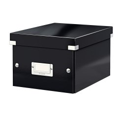 Scatola archivio Click & Store - 22x16x28,2cm (A5) - nero - Leitz