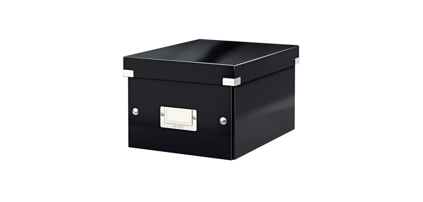 Scatola archivio Click & Store - 22 x 16 x 28,2cm (A5) - nero - Leitz