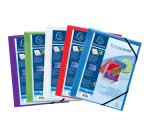 Cartella 3 lembi con elastici polipropilene 500 micron Kreacover - A4