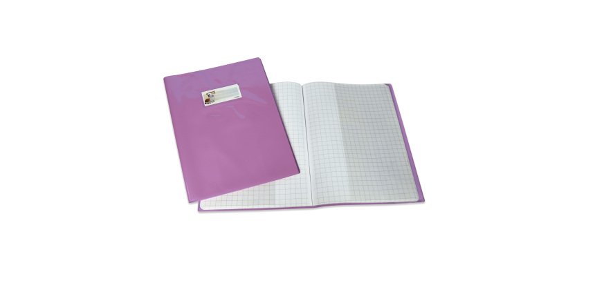 Coprimaxi L F - 21 x 30 cm - PVC - 180 mic - c/alette -  laccato - lilla - Sei Rota