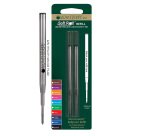 Refill per sfera Montblanc - punta media - nero  - Monteverde - conf. 2 pezzi