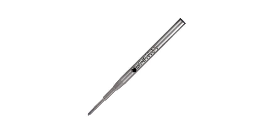 Refill per sfera Montblanc - punta large - nero  - Monteverde - conf. 2 pezzi