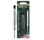 Refill per sfera Parker - punta media - nero  - Monteverde - conf. 2 pezzi