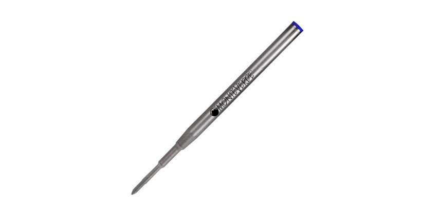 Refill Gel per sfera Montblanc - punta media - blu  - Monteverde - conf. 2 pezzi