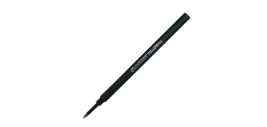 Refill in plastica per roller - punta fine - nero  - Monteverde - conf. 2 pezzi