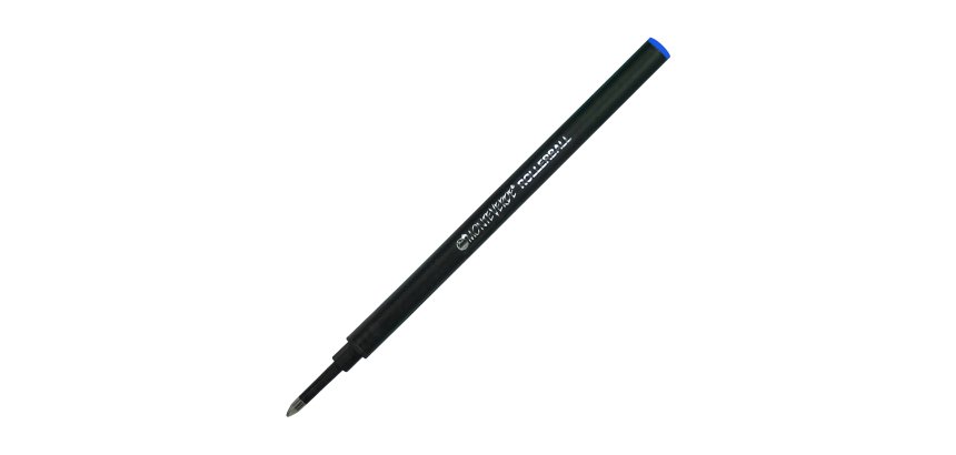 Refill in plastica per roller  - punta fine - blu - Monteverde - conf. 2 pezzi