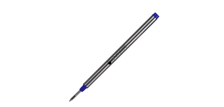 Refill in metallo per roller Montblanc - punta fine - blu  - Monteverde - conf. 2 pezzi