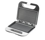 Tostiera a piastre Tostina - 13x23 cm - 750 W - bianco - Melchioni family