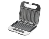 Tostiera a piastre Tostina - 13x23 cm - 750 W - bianco - Melchioni family