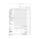 Blocco conto albergo/pensione - 15 giorni - uso mano - 23 x 15cm - 100 fogli - Edipro