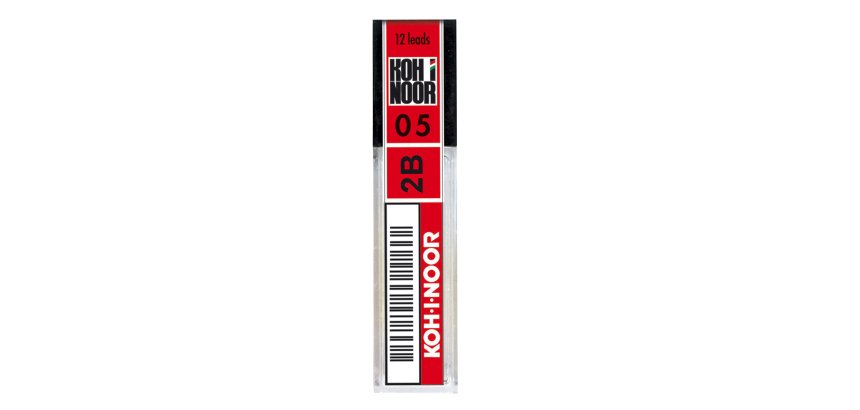 Koh-I-Noor E205-2BA lead refill 2B Grey