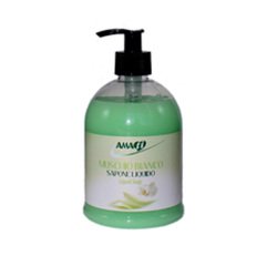 Sapone liquido - muschio bianco - Amati - dispenser da 500 ml