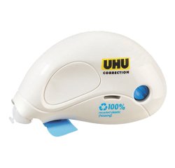 Correttore a nastro Compact Mini - 5 mm x 6 m - plastica riciclata - Uhu