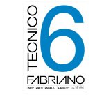 Blocco Tecnico 6 - 25 x 35 cm - 20 fogli - 240 gr - liscio - Fabriano
