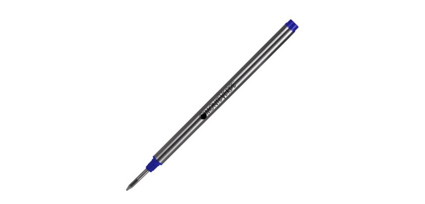 Refill in metallo per roller Montblanc - punta media - blu  - Monteverde - conf. 2 pezzi
