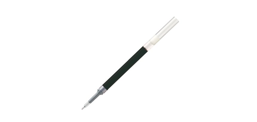 Refill Energel LRN5 - punta ago 0,50 mm - nero - Pentel - conf. 12 pezzi