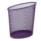 Cestino gettacarte Mesh - 18 L - rete metallica - viola - Alba