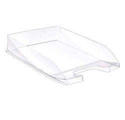 Vaschetta portacorrispondenza EcoLine - 35 x 25,5 x 6,5 cm - cristallo trasparente - Cep