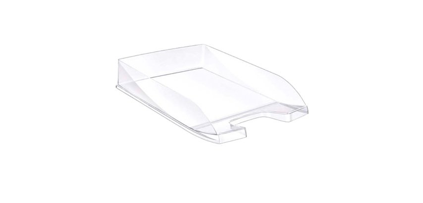 Vaschetta portacorrispondenza EcoLine - 35 x 25,5 x 6,5 cm - cristallo trasparente - Cep