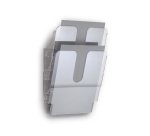 Display da parete Flexiplus - 2 tasche A4 - trasparente - Durable