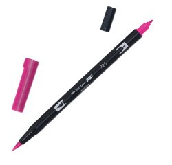 Pennarello Dual Brush N725 - rhoadamine red - Tombow