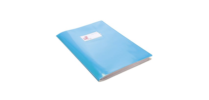 Coprimaxi Gold - 21 x 30 cm - PVC - 300 mic - c/alette - laccato - azzurro - Colorosa
