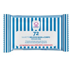 Salviette profumate Cotonet Aloe - Cotonet - conf. richiudibile da 72 pezzi