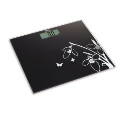 Bilancia elettronica Pesapersone - 26x3x30 cm - capacitA' massima 150 kg - nero - Melchioni