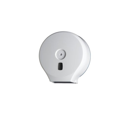 Distributore carta igienica Basica per rotoli Mini Jumbo - 28,2x12x29,4 cm - bianco - Medial