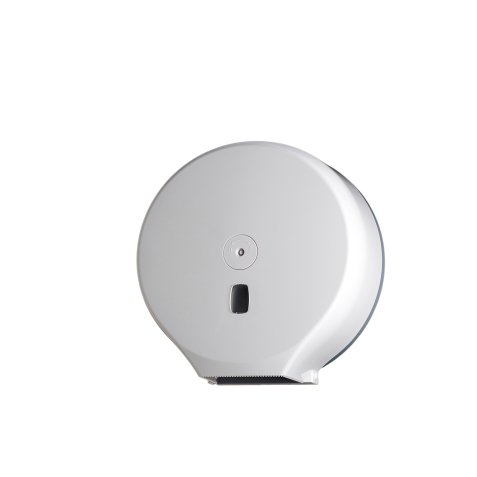 Distributore carta igienica Basica per rotoli Maxi Jumbo - 34,7x13,7x35,5 cm - bianco - Medial