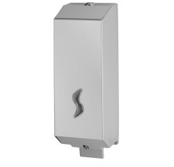 Dispenser sapone liquido Brinox - 10x11x32 cm - capacità 1,2 L - acciaio inox - Medial