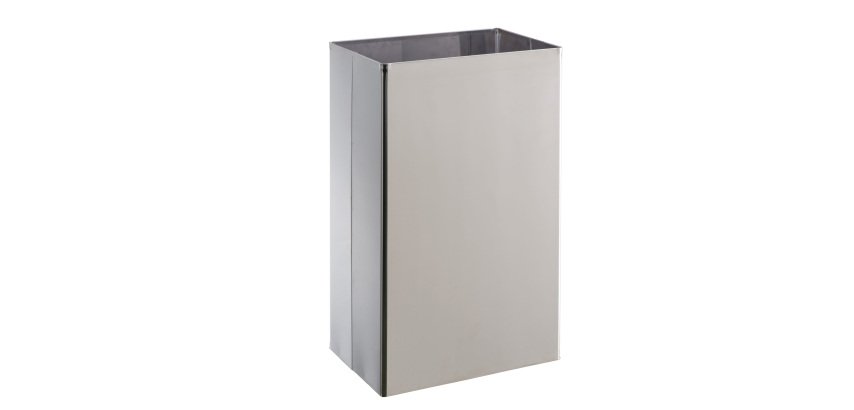 Gettacarte Bob Basic - 30x20x50 cm - 25 L - acciaio inox - Medial