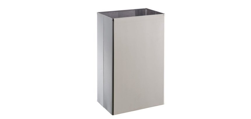Gettacarte Bob Basic - 30x20x50 cm - 25 L - acciaio inox - Medial