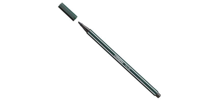Pennarello Pen 68 - verde terra 63 - Stabilo