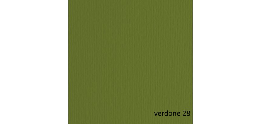 Cartoncino Elle Erre - 50 x 70 cm - 220 gr - verdone 28 - Fabriano - blister 20 fogli