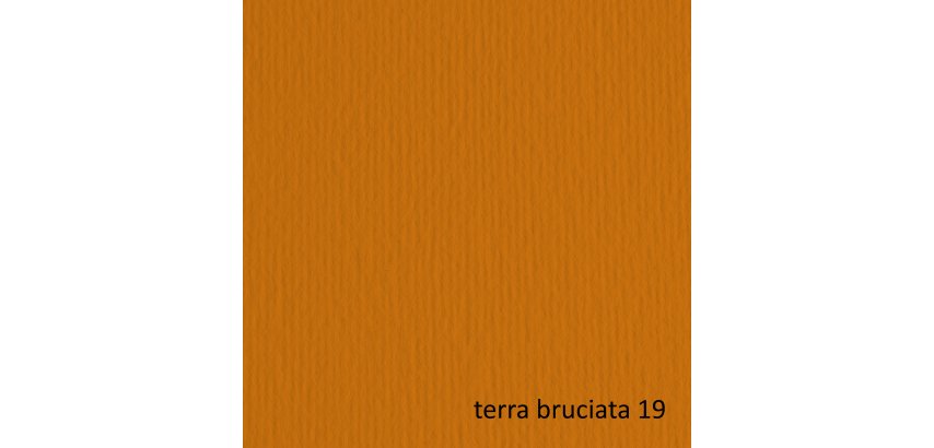 Cartoncino Elle Erre - 70 x 100 cm - 220 gr - terra bruciata 119 - Fabriano - blister 10 fogli
