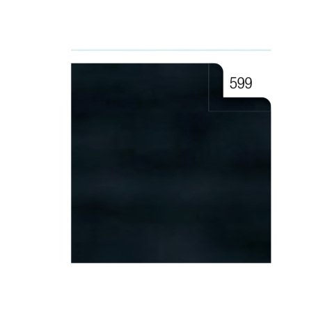 Carta velina -  50 x70 cm - 20 gr - nero 599 - Rex Sadoch - busta 26 fogli