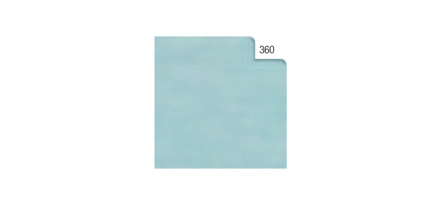 Carta velina - 50 x 70 cm - 20 gr - celeste 360 - Rex Sadoch - busta 26 fogli