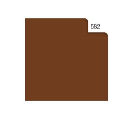 Carta velina -  50 x 70 cm - 20 gr - marrone 582 - Rex Sadoch - busta 26 pezzi