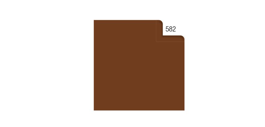 Carta velina - 50 x 70 cm - 20 gr - marrone 582 - Rex Sadoch - busta 26 fogli