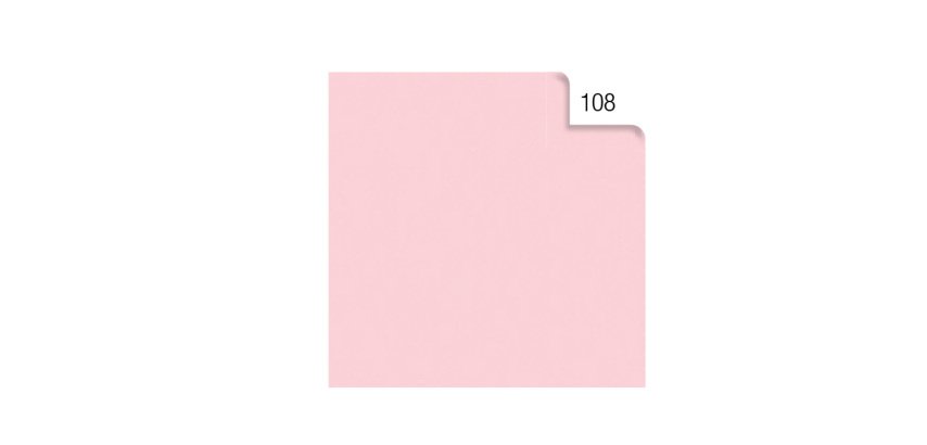 Carta velina - 50 x 70 cm - 20 gr - rosa 108 - Rex Sadoch - busta 26 fogli