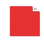 Carta velina - 50 x 70 cm - 20 gr - rosso 427 - Rex Sadoch - busta 26 fogli