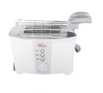 Tostapane elettrico - 2 pinze - 600 W - bianco - Melchioni family
