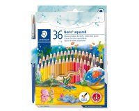 Pastelli Noris aquarell 144 - colori assortiti - Staedtler  - astuccio 36 pezzi