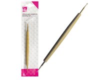 Bulino - doppia punta in acciaio per sbalzo/embossing - 18.5cm - CWR