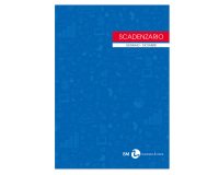 Scadenziario Gennaio/Dicembre - uso mano - 17 x 24cm - 24 fogli - BM