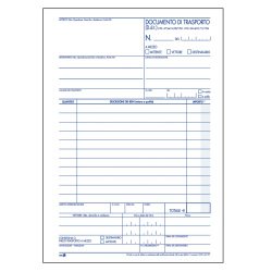 Documento di trasporto - 150 x 225mm - 50 x 3 copie - BM